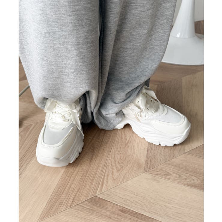 リボンデザイン厚底スニーカー | WEGO【WOMEN】 | 詳細画像9 