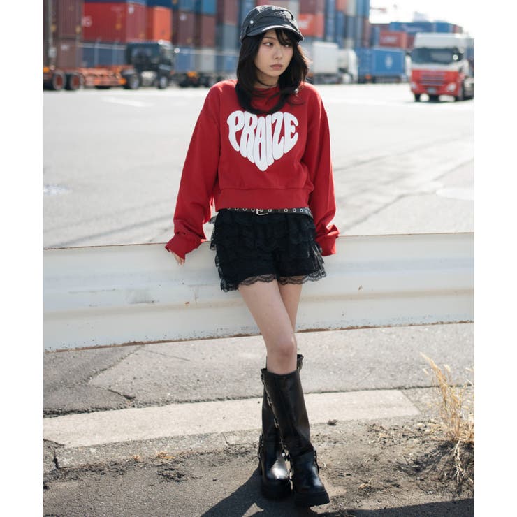 グラフィックスウェット | WEGO【WOMEN】 | 詳細画像4 