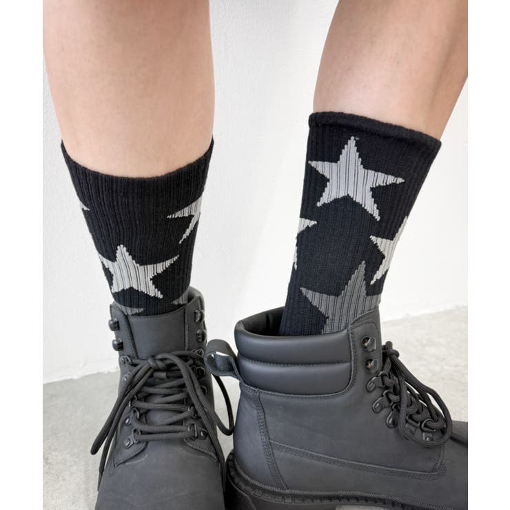 スターデザインソックス(R) | WEGO【MEN】 | 詳細画像4 
