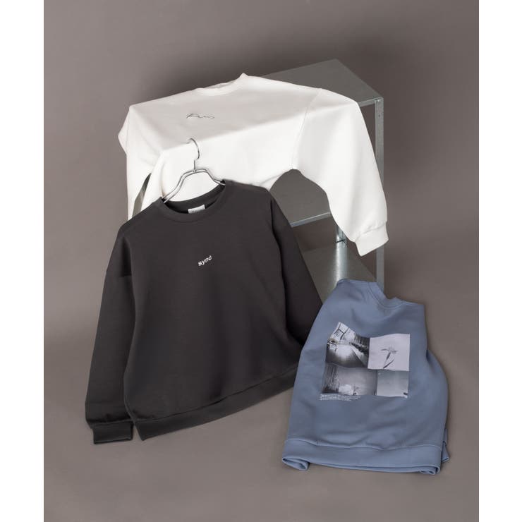 アクセ付きフォトグラフィックプルオーバー | WEGO【MEN】 | 詳細画像2 