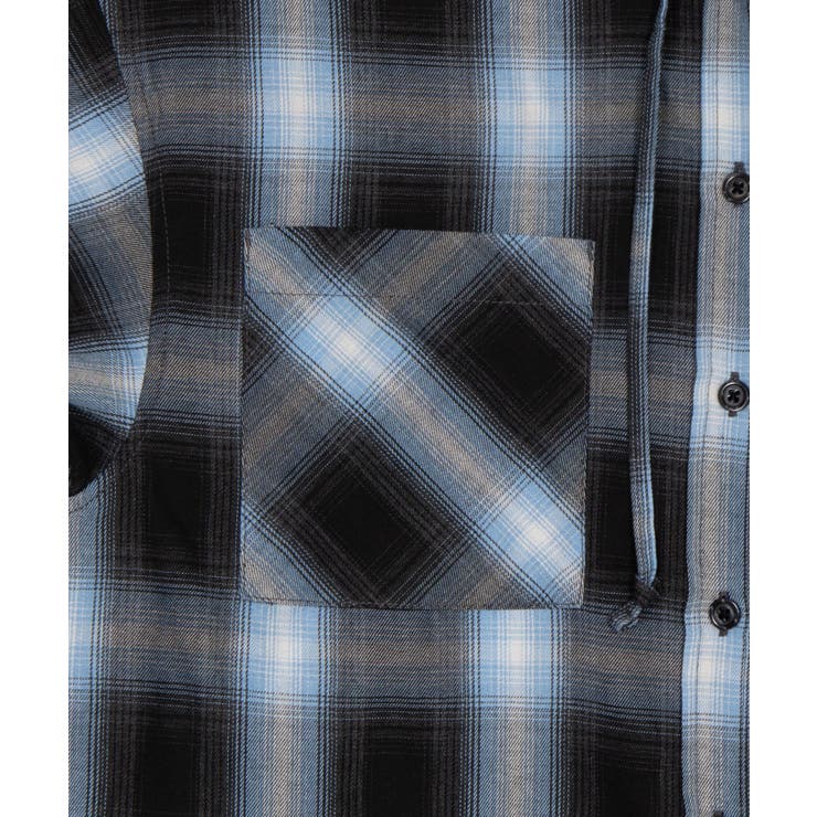 フードチェックシャツ | WEGO【WOMEN】 | 詳細画像32 