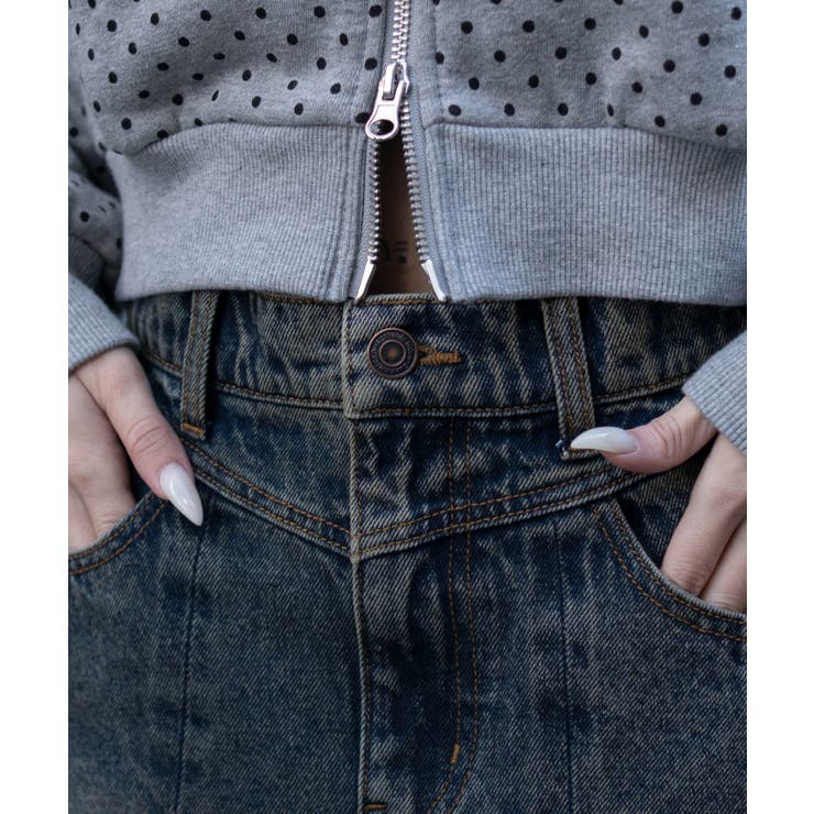 デニムプリーツミニスカート | WEGO【WOMEN】 | 詳細画像8 