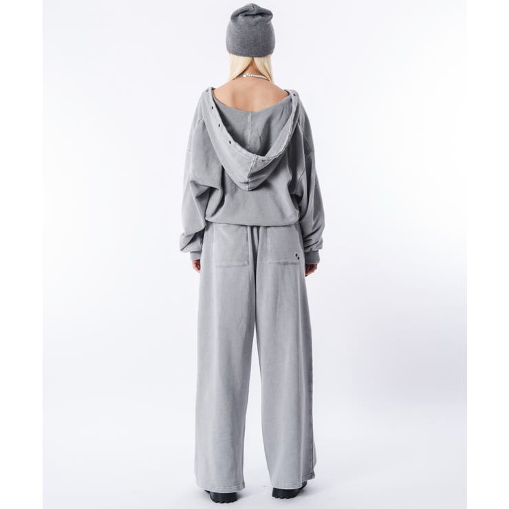 ブリーチハトメZIPパーカー | WEGO【MEN】 | 詳細画像38 