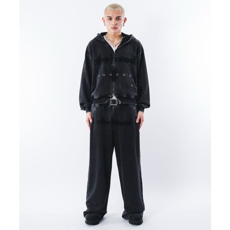 ブリーチハトメZIPパーカー | WEGO【MEN】 | 詳細画像49 