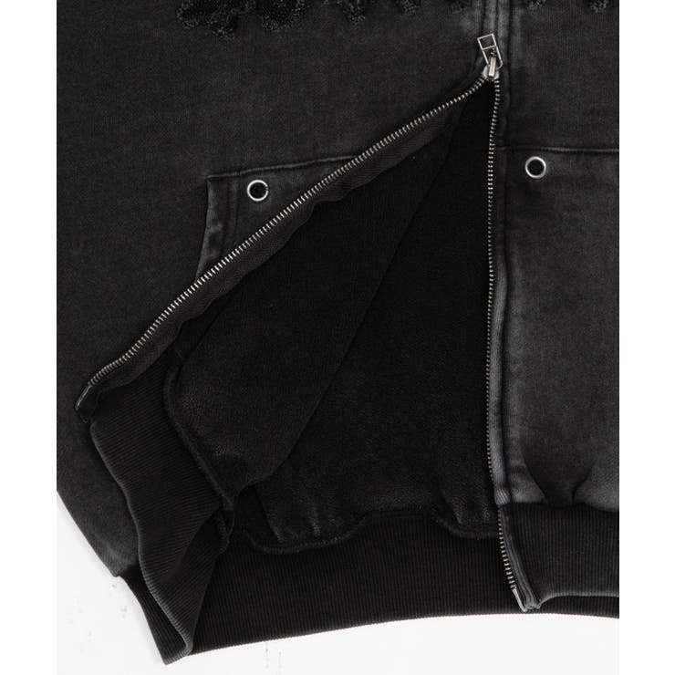 ブリーチハトメZIPパーカー | WEGO【MEN】 | 詳細画像76 