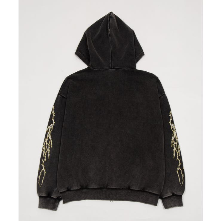 ブリーチグラフィックZIPパーカー | WEGO【MEN】 | 詳細画像45 