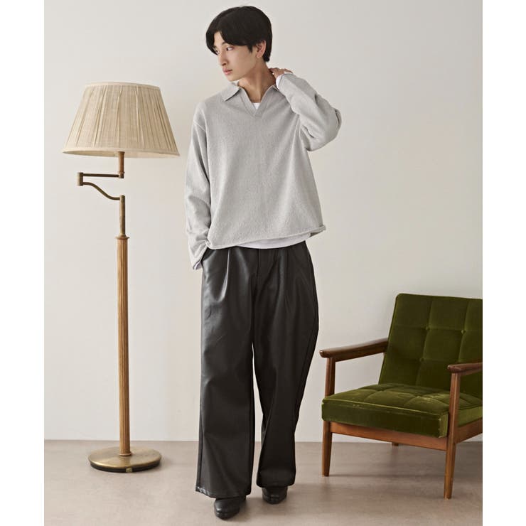 スキッパーニットポロ | WEGO【MEN】 | 詳細画像2 