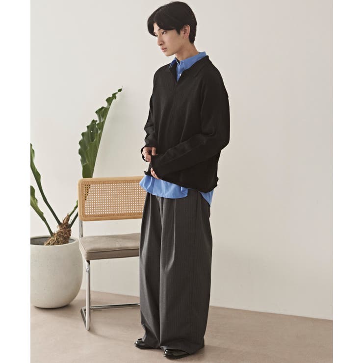 スキッパーニットポロ | WEGO【MEN】 | 詳細画像21 