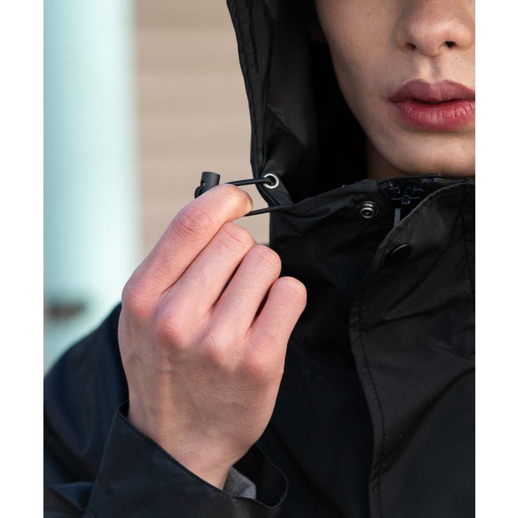 フードシェルブルゾン | WEGO【MEN】 | 詳細画像9 