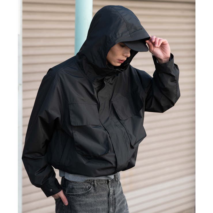 フードシェルブルゾン | WEGO【MEN】 | 詳細画像25 