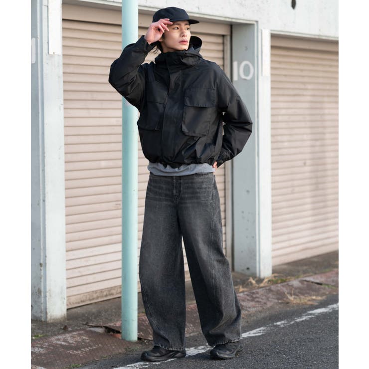 フードシェルブルゾン | WEGO【MEN】 | 詳細画像27 