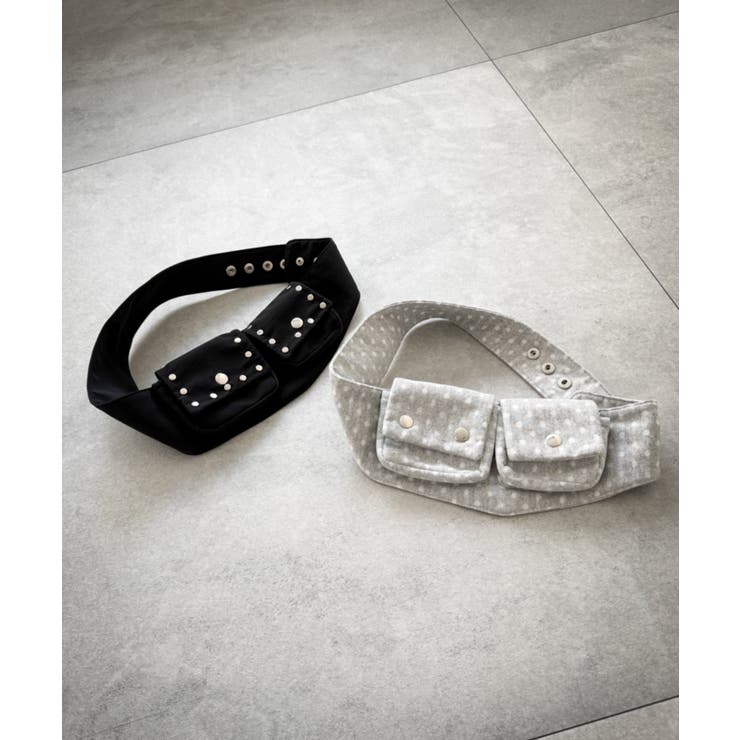 スタッズウエストマークポーチ | WEGO【WOMEN】 | 詳細画像2 