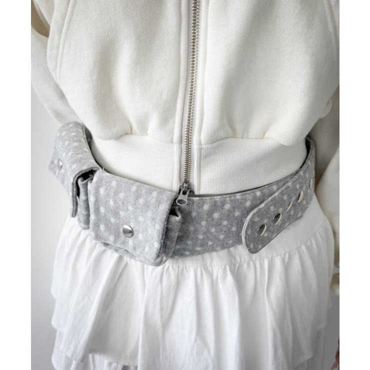 スタッズウエストマークポーチ | WEGO【WOMEN】 | 詳細画像6 