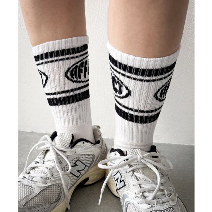 AFFECTロゴラインソックス | WEGO【WOMEN】 | 詳細画像2 