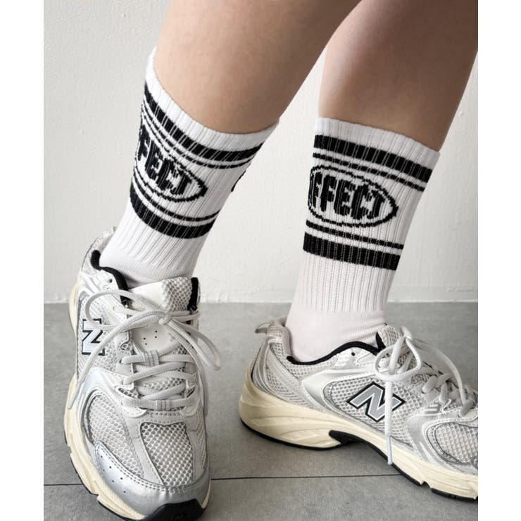 AFFECTロゴラインソックス | WEGO【WOMEN】 | 詳細画像3 