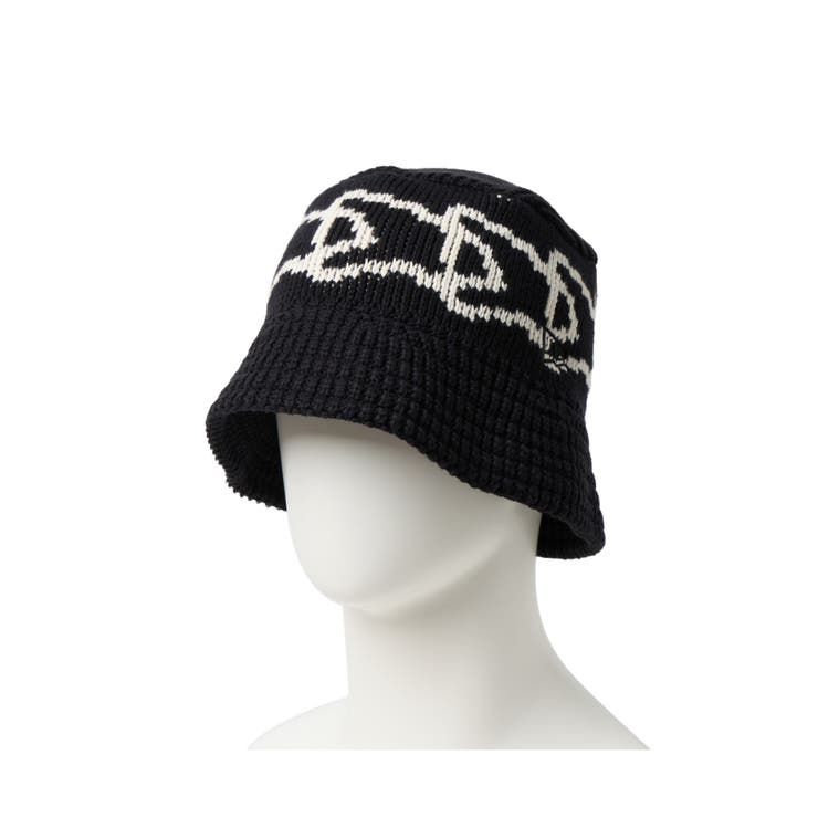 ブラック | NEWERA KNIT BUCKET FLAG CHAIN | WEGO【MEN】