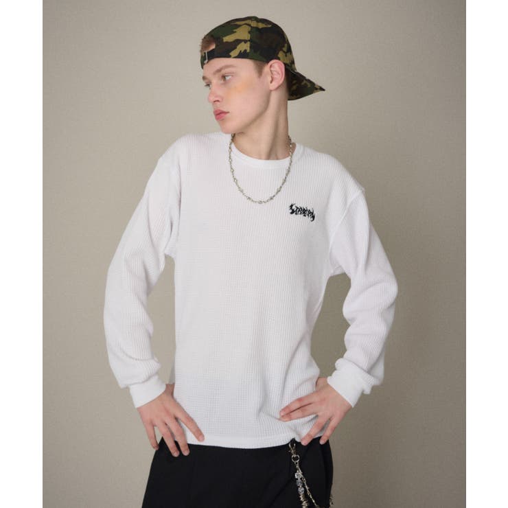 ワッフルロゴT(LS) | WEGO【MEN】 | 詳細画像6 