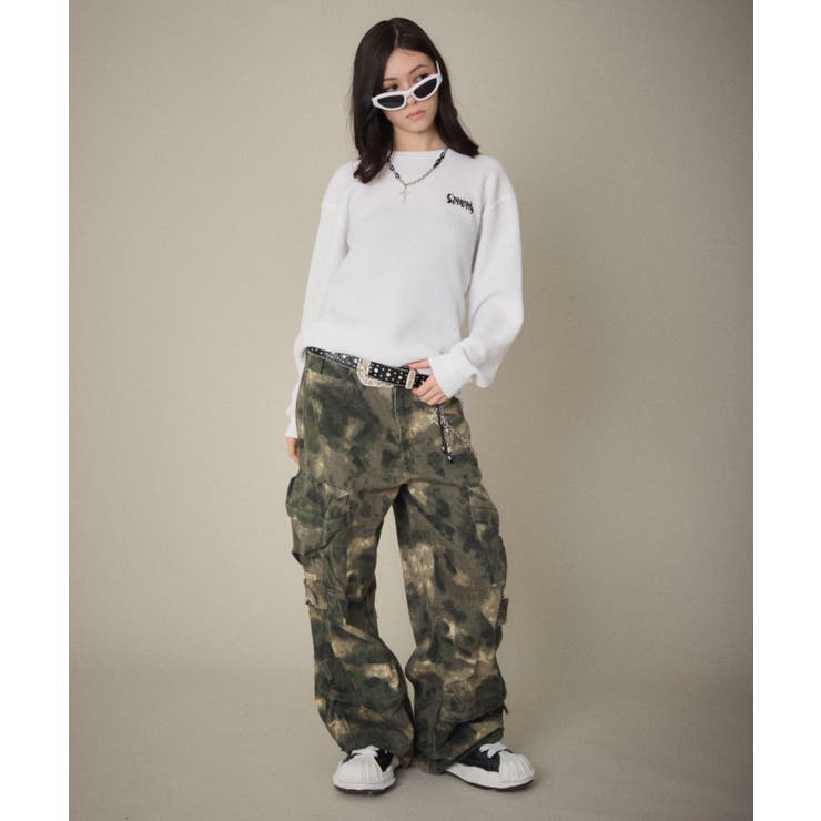 ワッフルロゴT(LS) | WEGO【MEN】 | 詳細画像9 