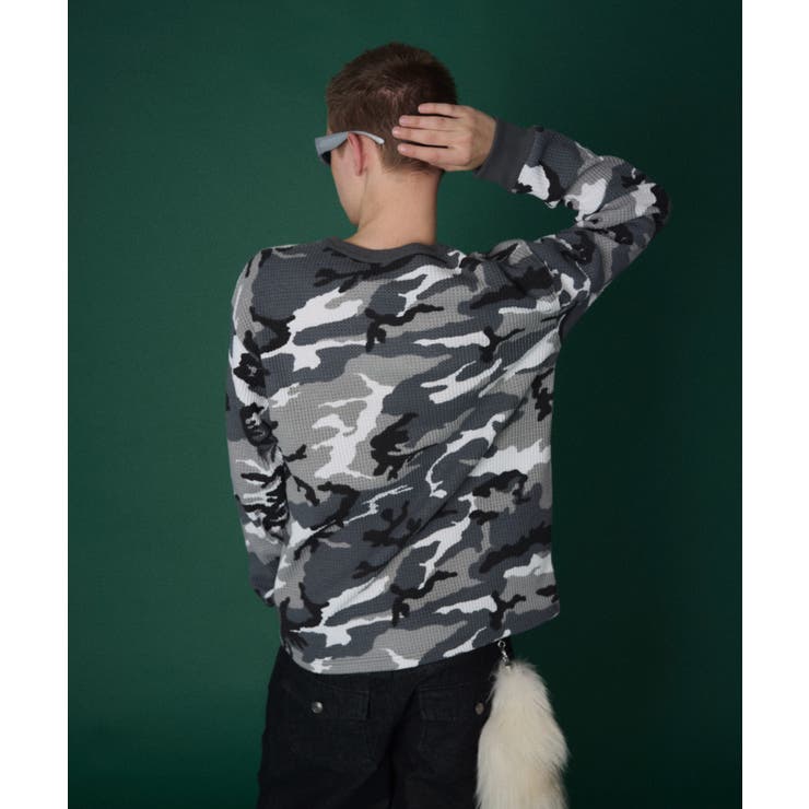 ワッフルロゴT(LS) | WEGO【MEN】 | 詳細画像27 