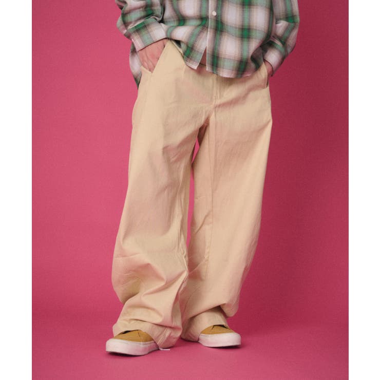 ステッチカラーチノパンツ | WEGO【MEN】 | 詳細画像1 