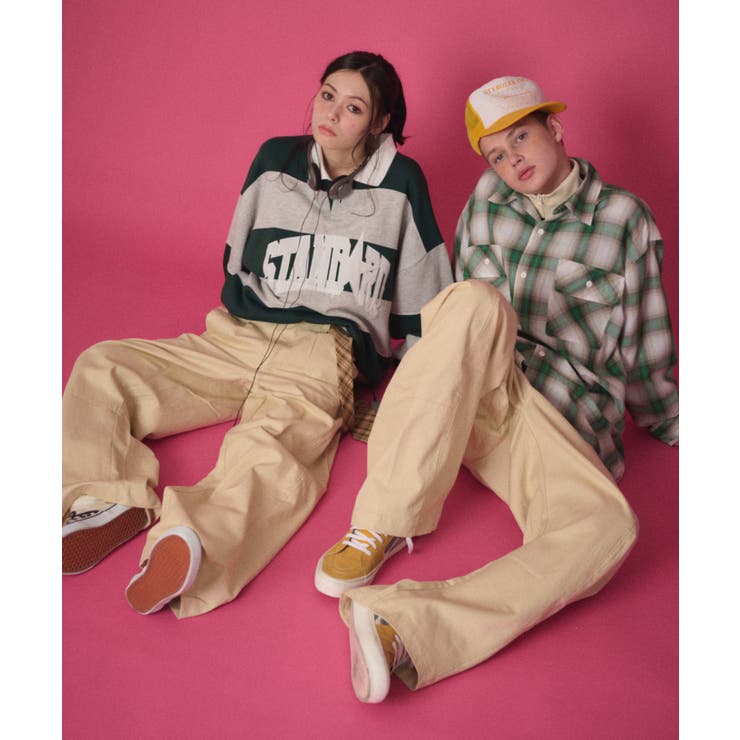 ステッチカラーチノパンツ | WEGO【MEN】 | 詳細画像3 