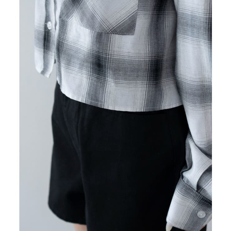 ショートチェックシャツ | WEGO【WOMEN】 | 詳細画像6 