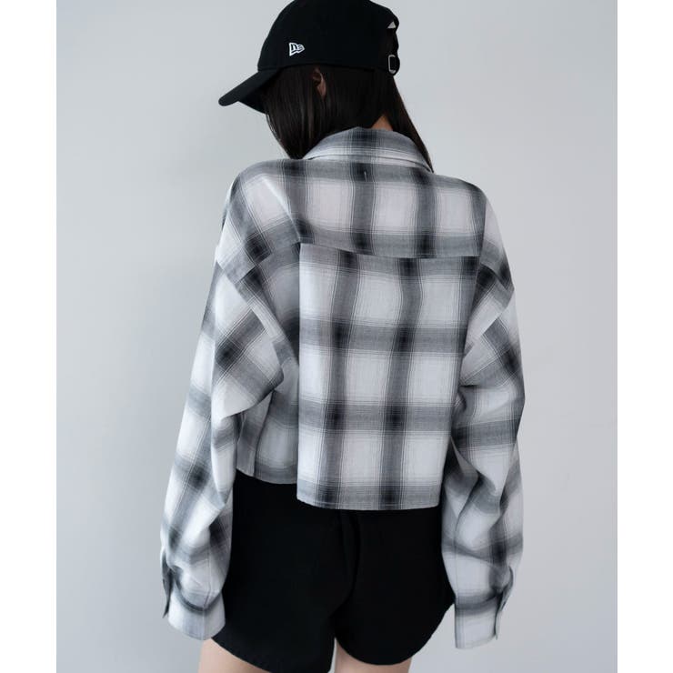 ショートチェックシャツ | WEGO【WOMEN】 | 詳細画像9 