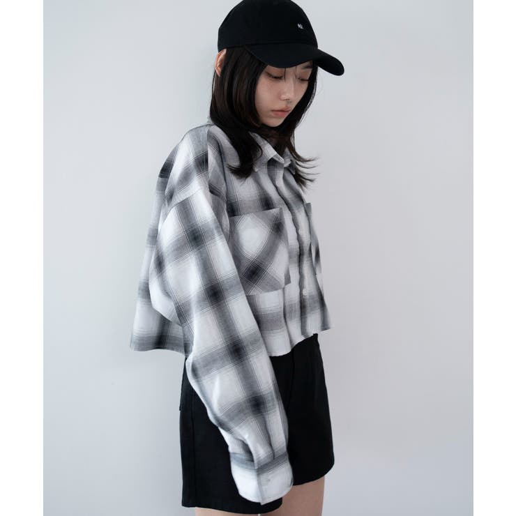 ショートチェックシャツ | WEGO【WOMEN】 | 詳細画像10 