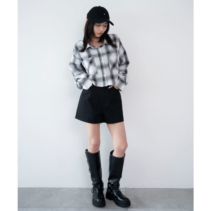 ショートチェックシャツ | WEGO【WOMEN】 | 詳細画像12 