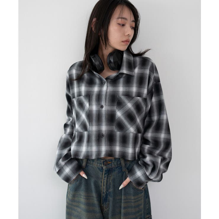 ショートチェックシャツ | WEGO【WOMEN】 | 詳細画像14 