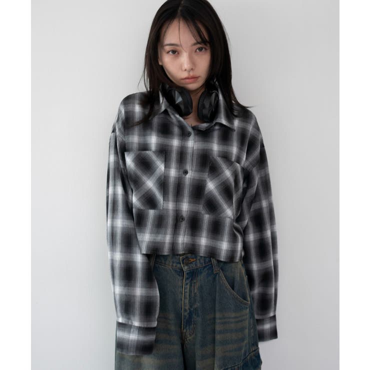 ショートチェックシャツ | WEGO【WOMEN】 | 詳細画像15 