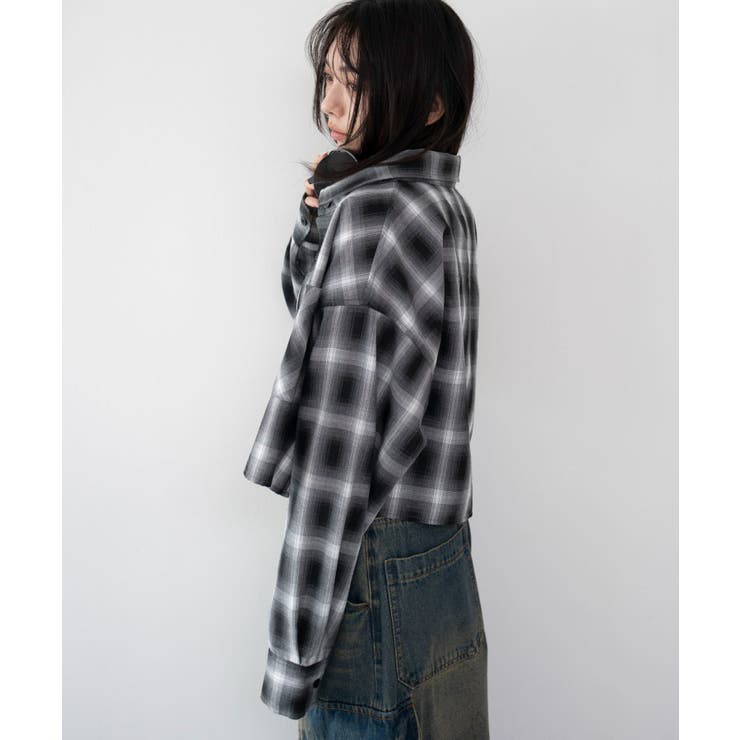 ショートチェックシャツ | WEGO【WOMEN】 | 詳細画像16 