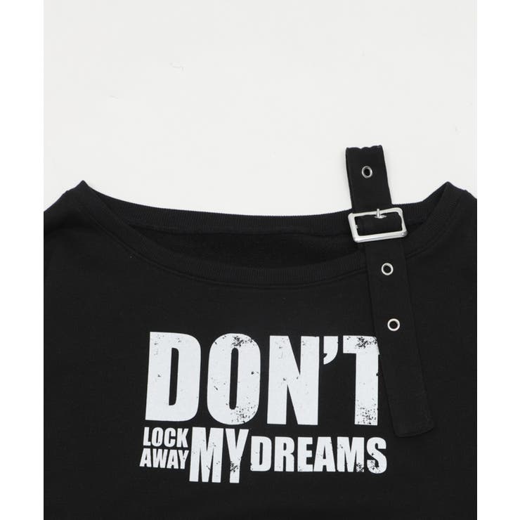 ベルトショルダーグラフィックスウェット | WEGO【WOMEN】 | 詳細画像19 