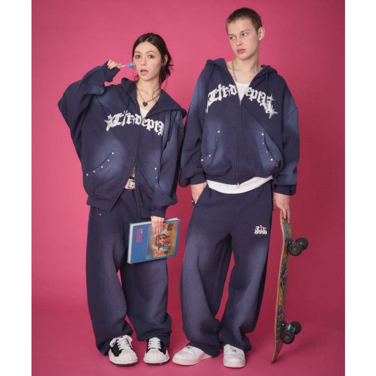 グラフィックZIPパーカー | WEGO【MEN】 | 詳細画像3 