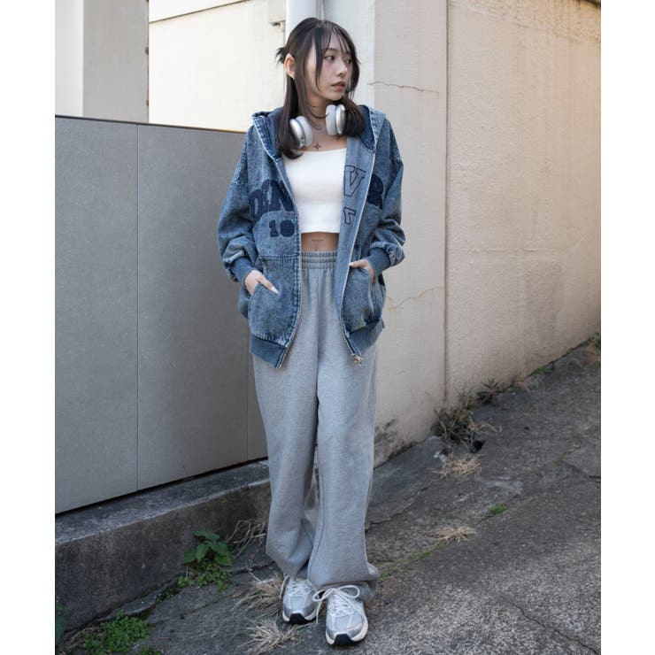 カレッジロゴBIGZIPパーカー | WEGO【WOMEN】 | 詳細画像10 