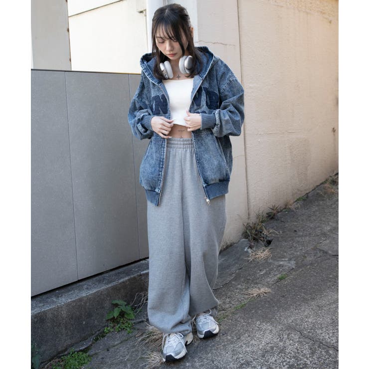カレッジロゴBIGZIPパーカー | WEGO【WOMEN】 | 詳細画像11 
