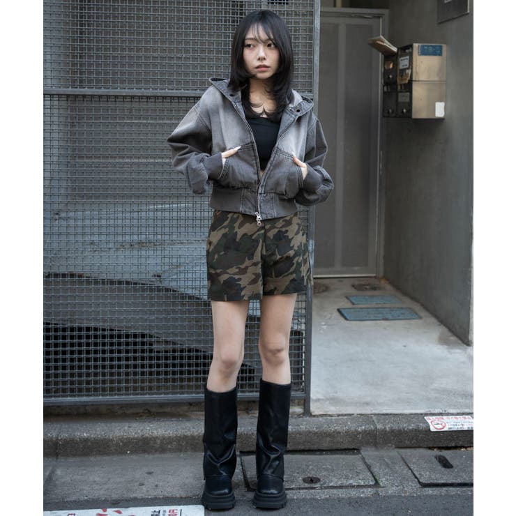 ツイルマイクロショートパンツ | WEGO【WOMEN】 | 詳細画像3 