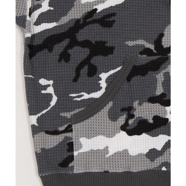 ワッフルグラフィックカットZIPパーカー | WEGO【MEN】 | 詳細画像44 