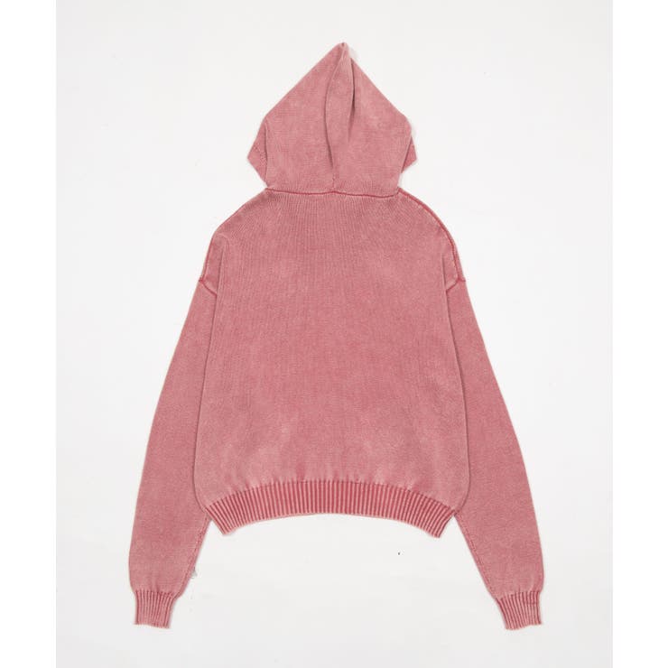 ブリーチニットグラフィックZIPパーカー | WEGO【MEN】 | 詳細画像27 