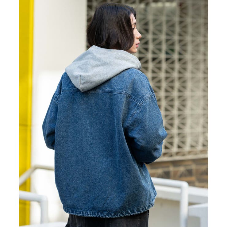 デニムシャツジャケット | WEGO【MEN】 | 詳細画像13 