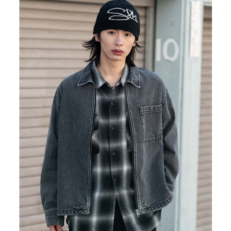 デニムシャツジャケット | WEGO【MEN】 | 詳細画像16 