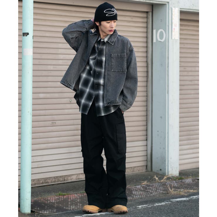 デニムシャツジャケット | WEGO【MEN】 | 詳細画像24 