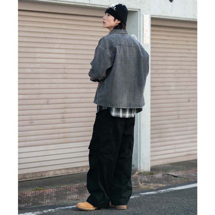 デニムシャツジャケット | WEGO【MEN】 | 詳細画像25 