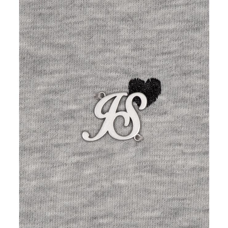 ハート総柄刺繡スウェット | WEGO【WOMEN】 | 詳細画像17 