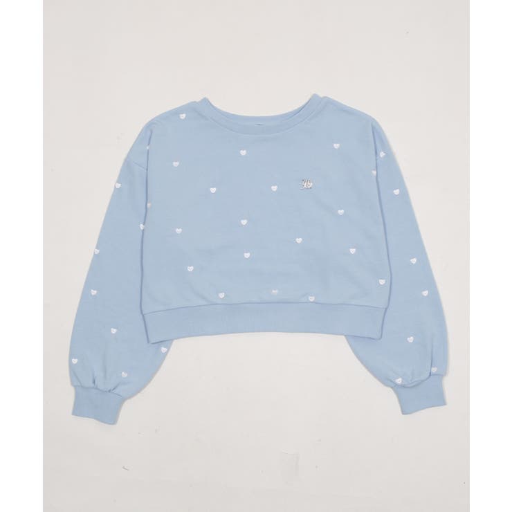 ハート総柄刺繡スウェット | WEGO【WOMEN】 | 詳細画像21 