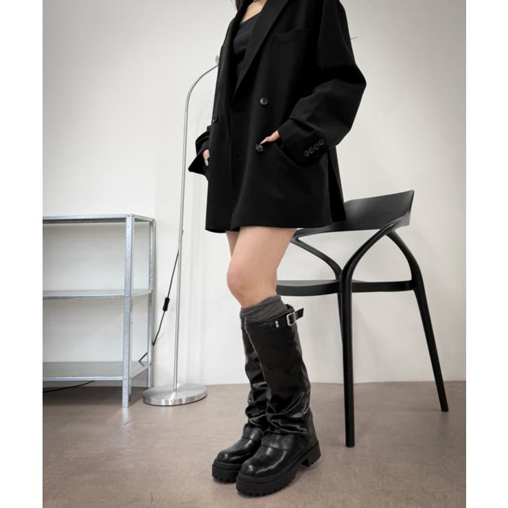 ベルトカバーロングブーツ | WEGO【WOMEN】 | 詳細画像5 