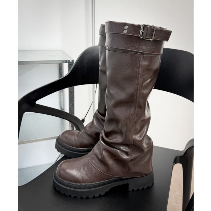 ベルトカバーロングブーツ | WEGO【WOMEN】 | 詳細画像7 