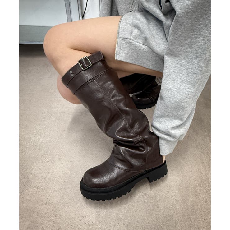 ベルトカバーロングブーツ | WEGO【WOMEN】 | 詳細画像10 