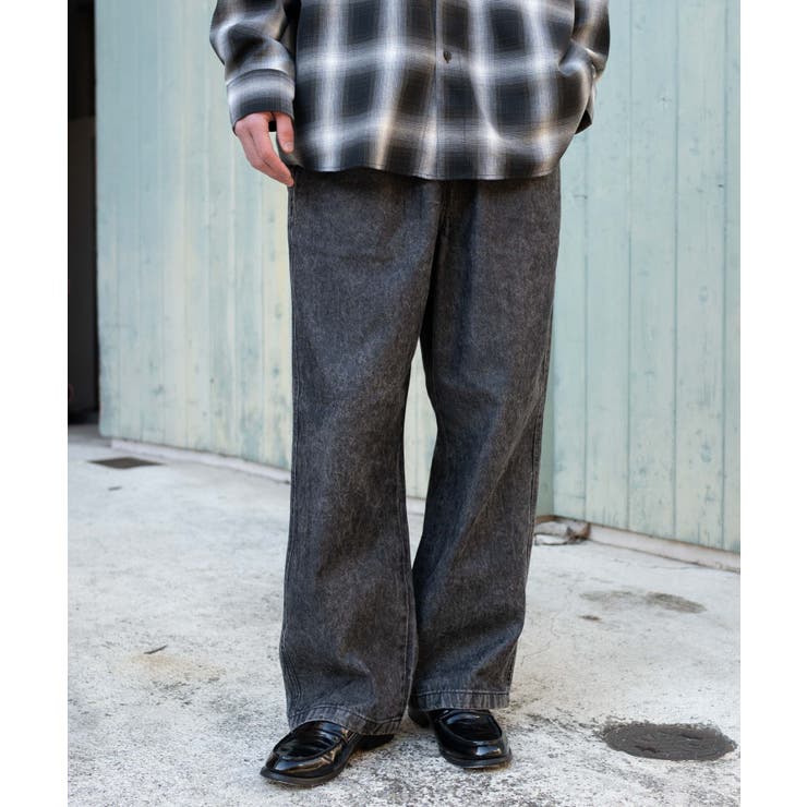 65 | ユルフィットデニムイージーパンツ | WEGO【MEN】