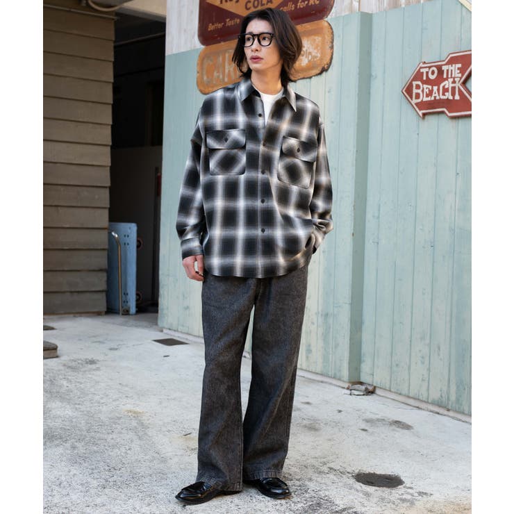 ユルフィットデニムイージーパンツ | WEGO【MEN】 | 詳細画像4 